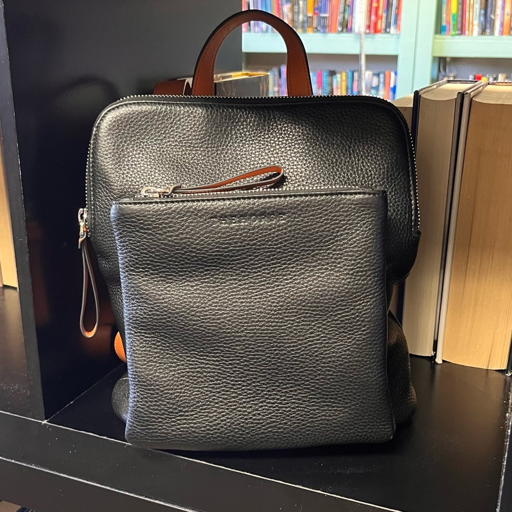 The Horse Black Crossbody Backpack